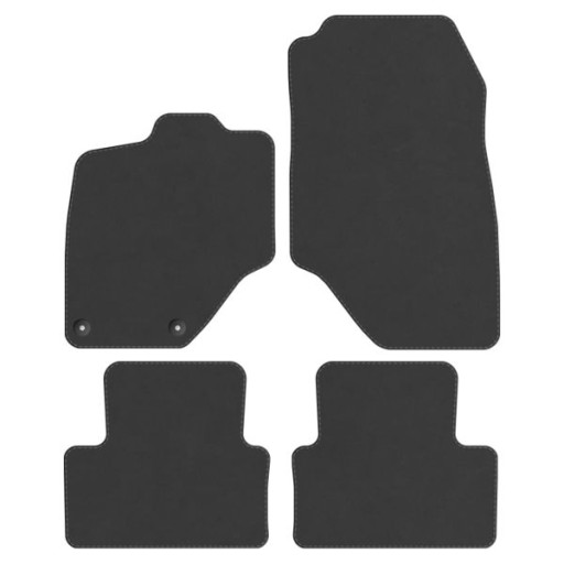 Peugeot 3008 III Hybrid з 2024 велюрові килимки GRAFIT LUX