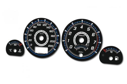 Peugeot 306 диски одометра INDIGLO pattern 3 MoMan