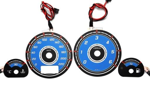 Peugeot 306 диски одометра INDIGLO pattern 5 MoMan