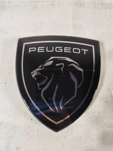 9837101480 - Peugeot 308 III T10 20- Значок Емблема Передня Під Радаром Оригінал Новий