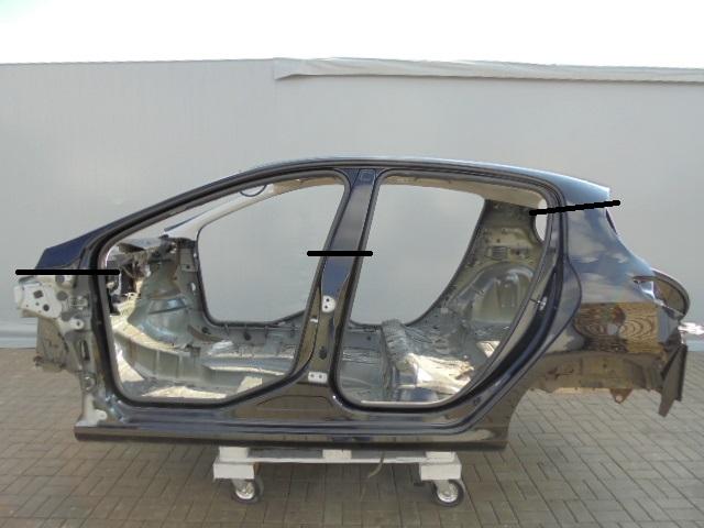 Peugeot 308 T7 2008-2013r дах сонячне скло