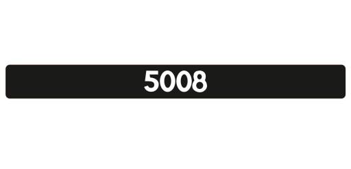 Наклейки для защиты порогов Peugeot 5008