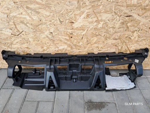 Peugeot 5008 верхнє підсилення, накладка переднього бампера 9686185080