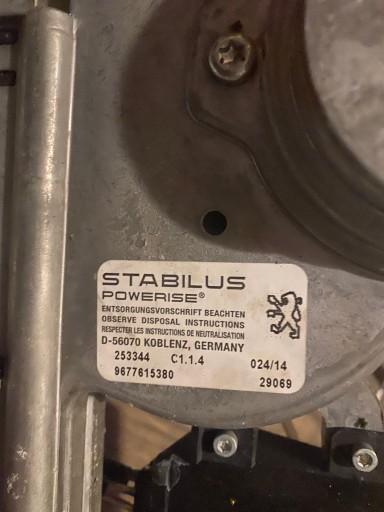 9687913180 C5 - Peugeot 508 citroen электрический механизм закрылка