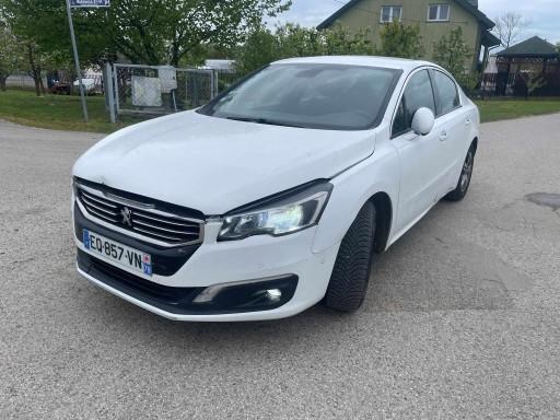 Peugeot 508 лифт передний полный бампер капот крыло лампа радиатора