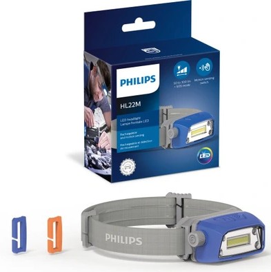 Philips hl22m налобний ліхтар з датчиком руху