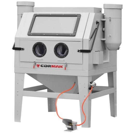 Кабінний піскоструминний апарат 1200 л - двосторонній KDP1200 + 2x DC15 відсмоктування