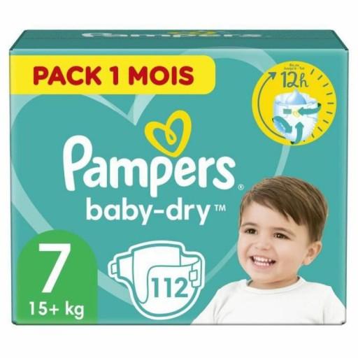 Одноразові підгузники Pampers Baby-Dry 7 112 uds