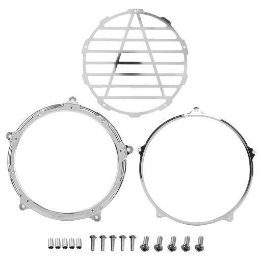 Victool1611210033311 - Кольцо фары CNC алюминиевый сплав гриль крышка подходит для