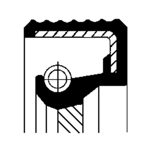 20034087B - Ущільнювальне кільце валу, розподільний вал