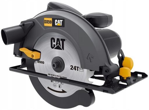 Циркулярная пила CAT DX59 1400 Вт, пильный диск 185 мм