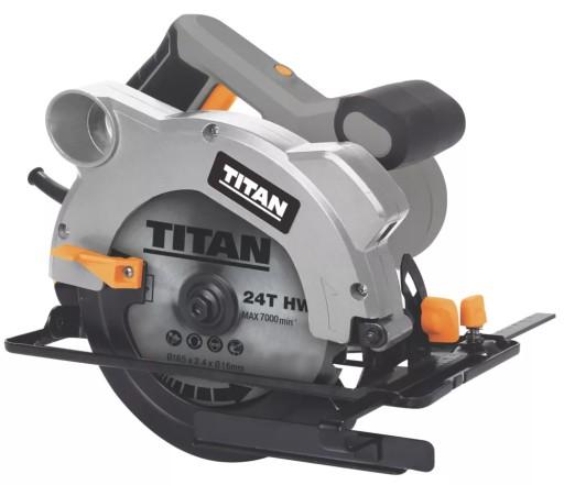 Циркулярна пила Titan 1500 Вт TTB874CSW 16 мм 33M/12