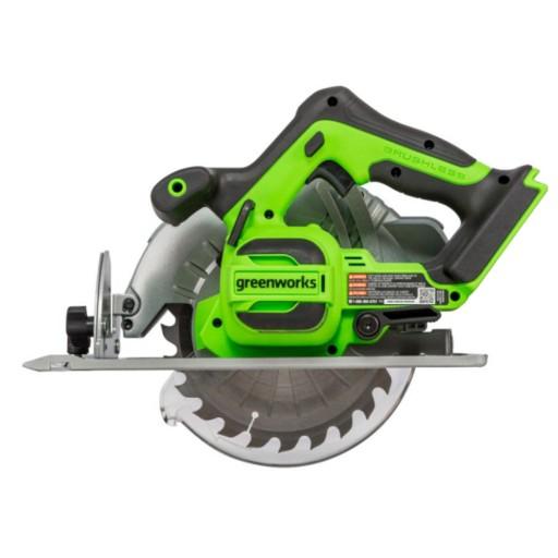 Пила циркулярна акумуляторна 24В 185мм GREENWORKS
