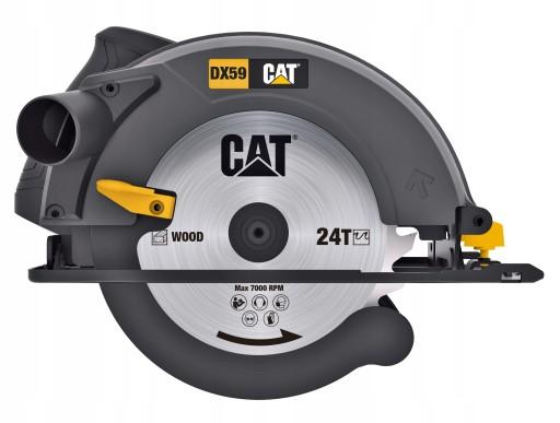 Циркулярна пила CAT DX59 1400 Вт 185 мм