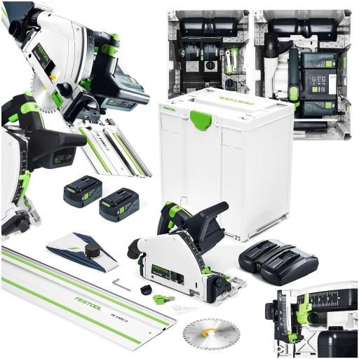 Festool TSC 55 5.0 KEBI-Plus/XL-FS Акумуляторна занурювальна пила 577391