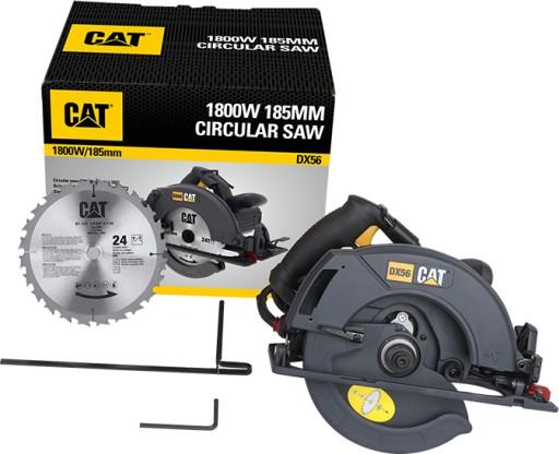 Циркулярная пила CAT DX56, 1800 Вт, полотно 185 мм.