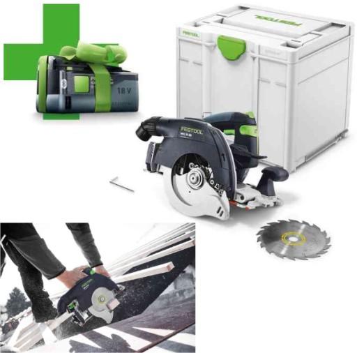 Циркулярная пила HKC 55 Li EB-Basic + бесплатный аккумулятор 5.0 FESTOOL 577034