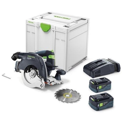 Пила циркулярна акумуляторна HKC 55 5.0 EBI-Plus-SCA Festool 577678