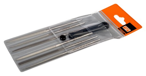 Напильник иглак 140 мм, зубья: 38/см, тип разреза: 2, Набор из 6, в Покров