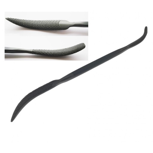 Пилка резьба рашпиль для дерева, камня 190мм B. тонкий CORRADI