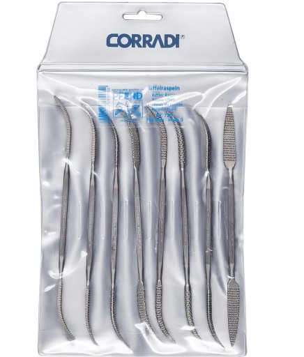 Резные пилки для дерева 190 мм corradi Precision Kit 8шт