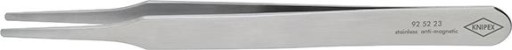 Пінцет прецизійний, 120 мм, нержавіюча сталь, закруглені кінчики 2 мм, 92 52 23,