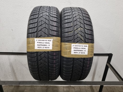 Pirelli Winter SottoZero 3 205 60 16 96H PAIR 2PCS SEAL INISDE