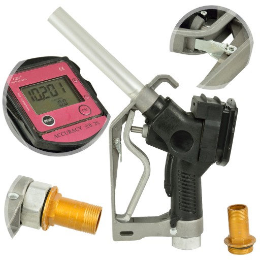 Geko Gun топливный насос электронный ЖК-счетчик