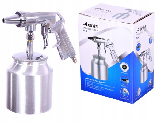 ПЕСКОСТРОЙНЫЙ пистолет, пескоструйный бак, 1Л ПС-4