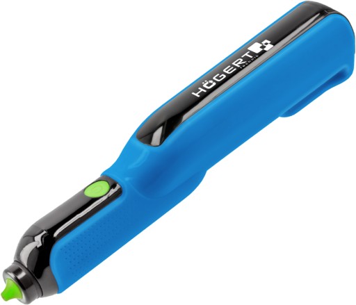 Клеевой пистолет 4 В, беспроводной, 7 мм, 1,8 г/мин, 155°, Hoegert Technik