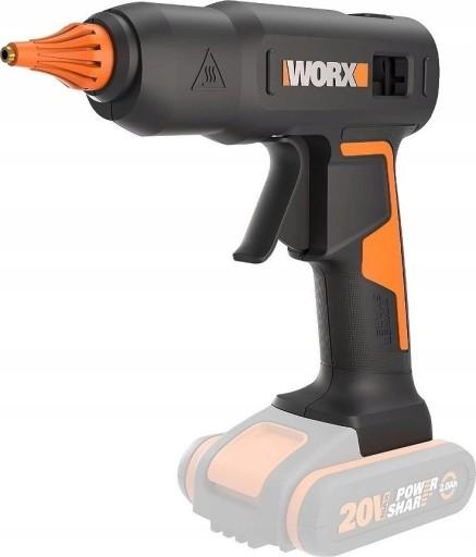 Клейовий пістолет Worx WX045.9 20V