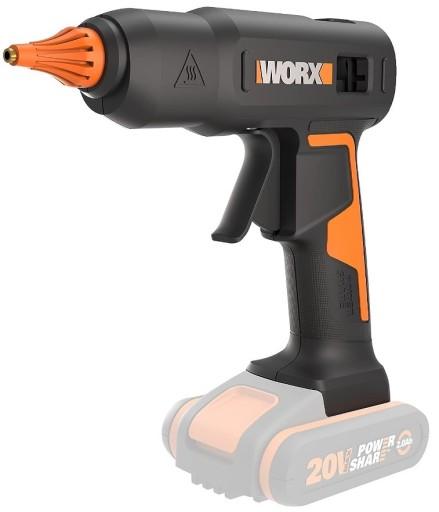 Акумуляторний клейовий пістолет 20V WORX WX045.9