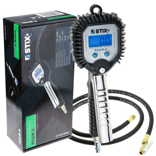 Пистолет для накачки колес с электронным манометром 18BAR PSAIR - 2 STIX
