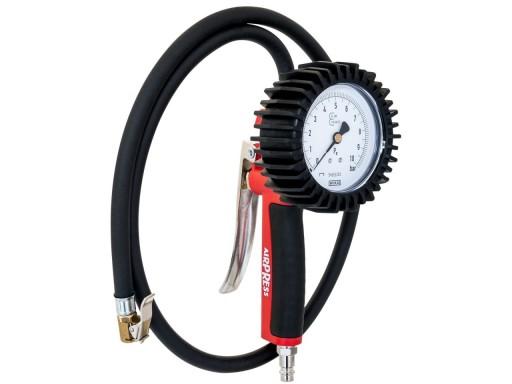 Пістолет для накачування, відкалібрований за допомогою манометра