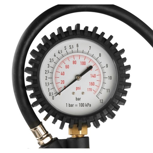 Насосный пистолет с манометром 80 мм