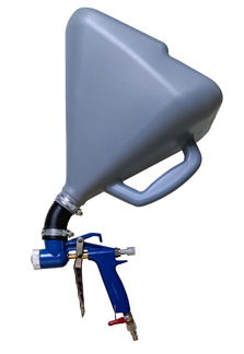 Пістолет для розпилення штукатурок і густих мас