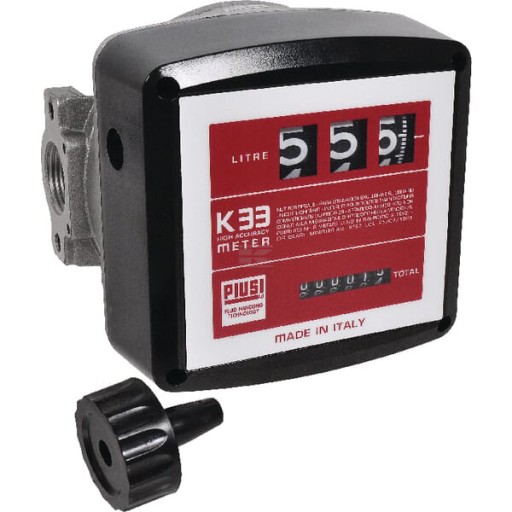 Piusi 3-розрядний механічний витратомір паливно-мастильних матеріалів, витрати