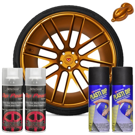 PlastiDip / Plasti Dip kit for Burnt Cooper римс