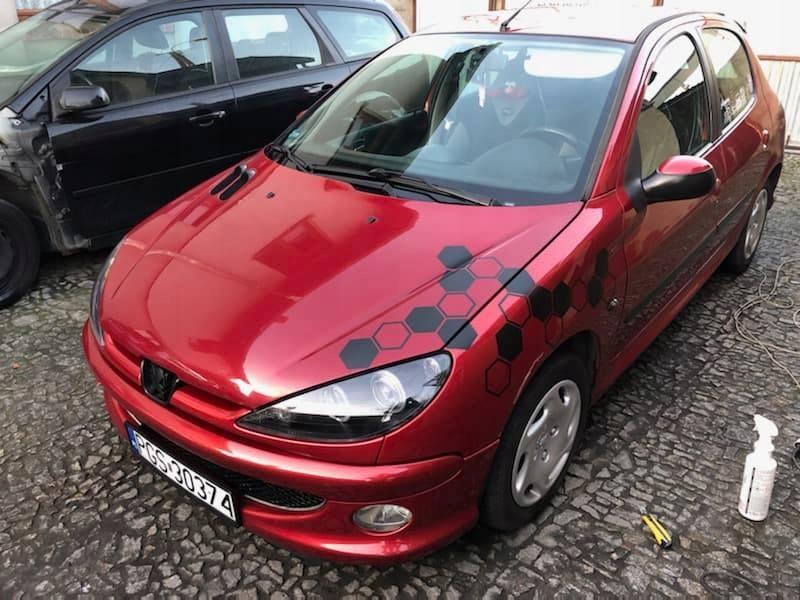 Соты наклейки для авто 8CMX7CM 90ШТ XXL