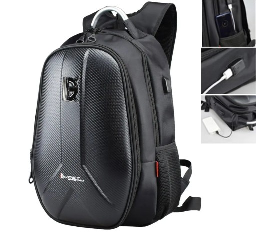 Рюкзак для ноутбука мотоцикла Ghost Racing, вместительный карбоновый USB-выход для kalbel