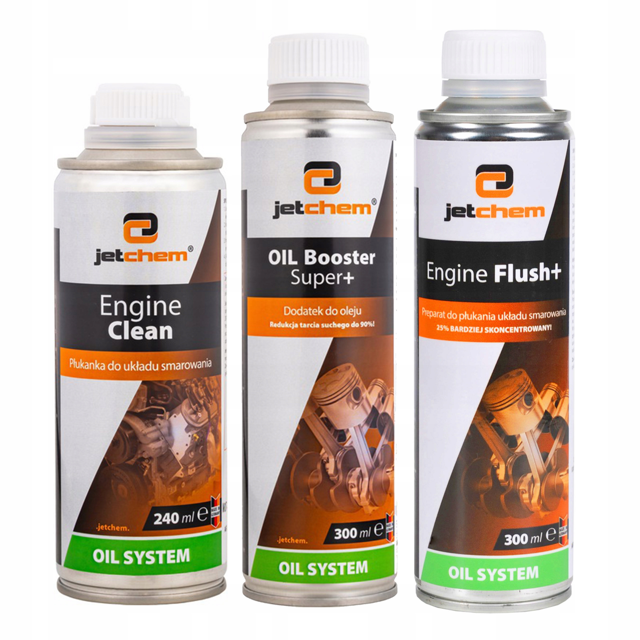 Ополаскиватель для двигателя, масляная присадка полный комплект