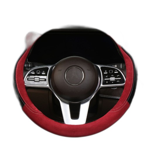 Плюшевий всмоктуючий піт теплий чохол на кермо