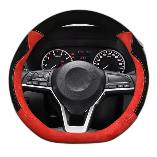 Плюшевий всмоктуючий піт теплий чохол на кермо