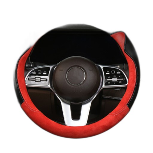 Плюшевий всмоктуючий піт теплий чохол на кермо