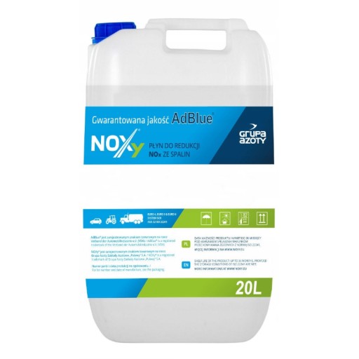 Жидкость AdBlue NOXY дизельная каталитическая добавка 20л