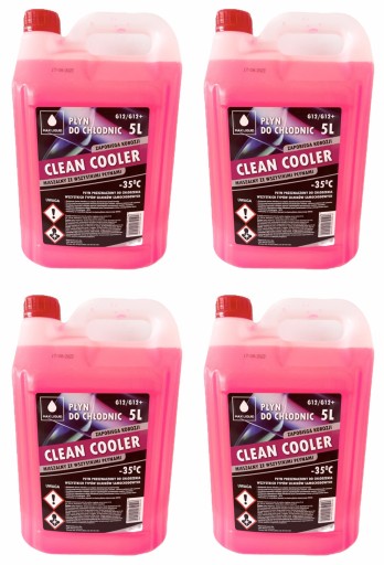 Охолоджуюча рідина CLEAN COOLER 20L G12 / G12 + -35