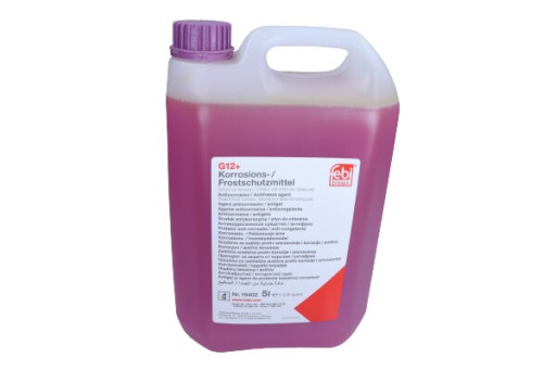 Охлаждающая жидкость 5л, фиолетовая, качество отделки G12+.