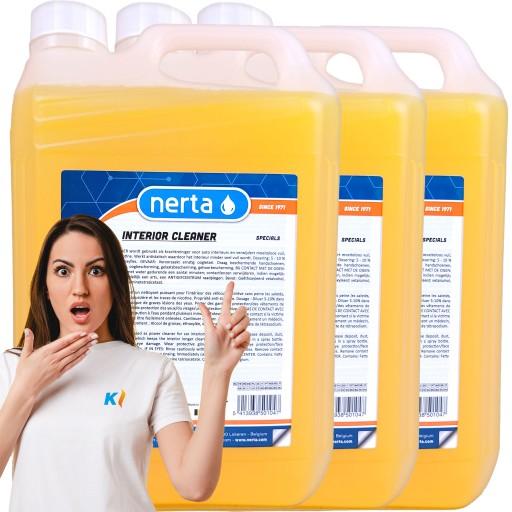 APC NERTA INTERIOR CLEANER Рідина для чищення оббивки килимів 15 л СИЛЬНА