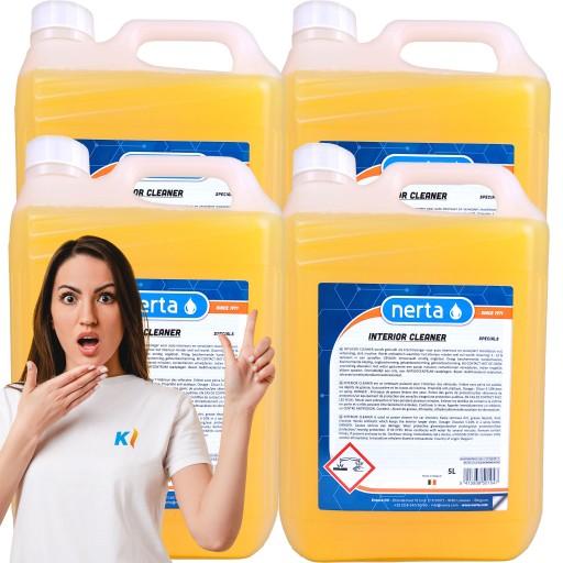 APC NERTA INTERIOR CLEANER жидкость для чистки ковровой обивки 4x 5л STRONG