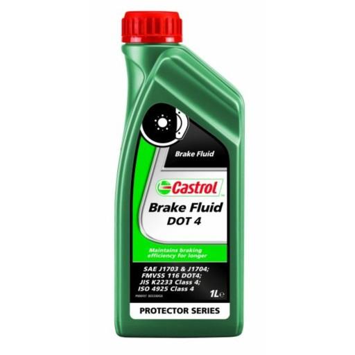 Тормозная жидкость DOT 4 CASTROL, 1 литр